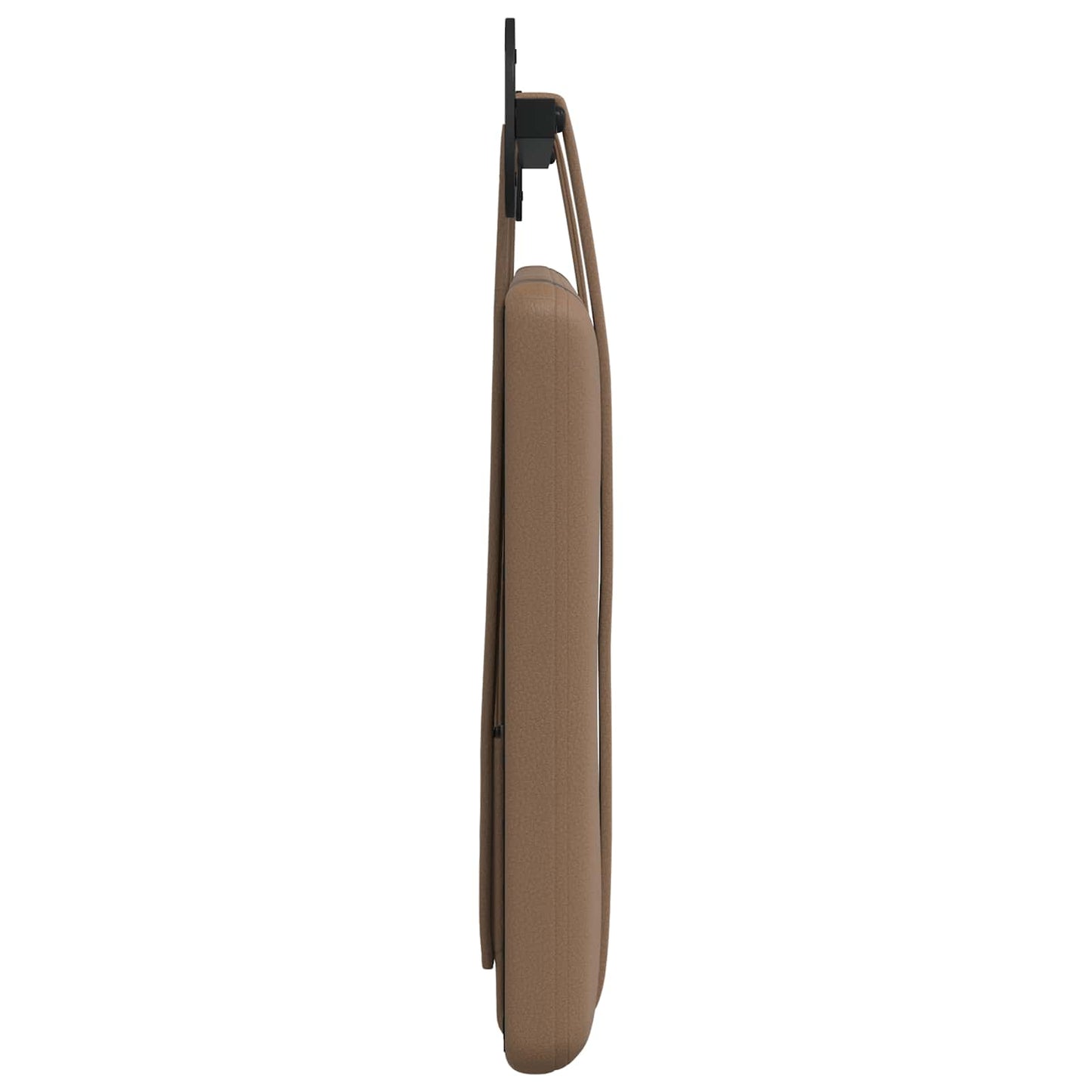 Hangend Hoofdeinde Wandgemonteerd Cappuccino 100 cm Nep Leer