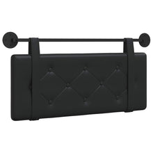 Hangend Hoofdeinde Wandgemonteerd Zwart 100 cm Nep Leer