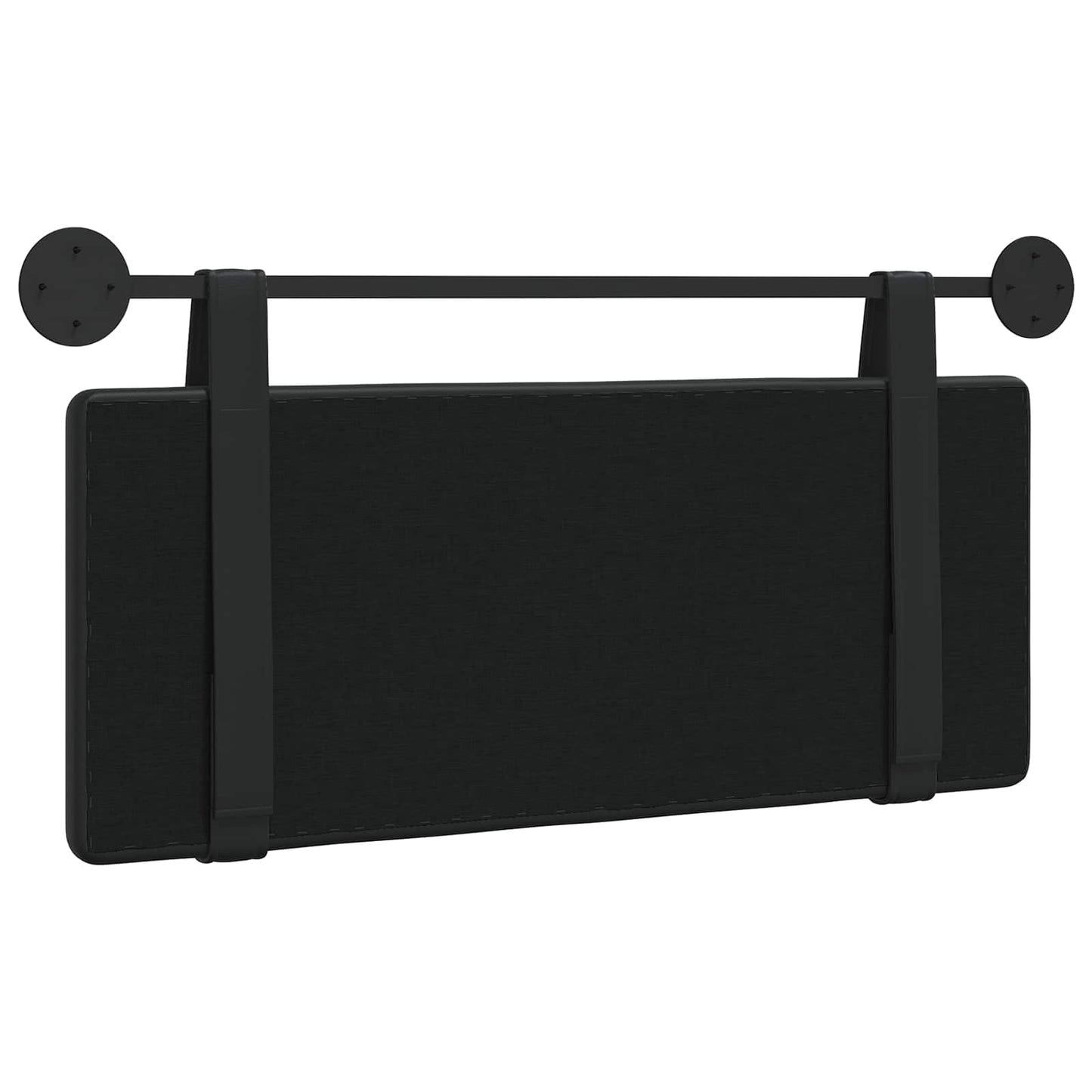 Hangend Hoofdeinde Wandgemonteerd Zwart 100 cm Nep Leer