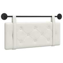 Hangend Hoofdeinde Wandgemonteerd Wit 110 x 55 x 5 cm Nep Leer