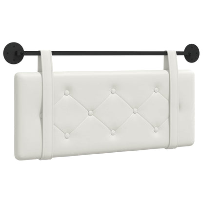 Hangend Hoofdeinde Wandgemonteerd Wit 110 x 55 x 5 cm Nep Leer