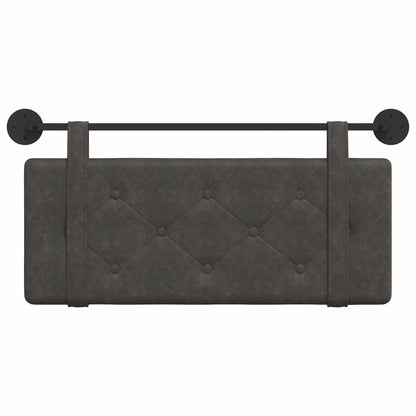 Hangend Hoofdeinde Wandgemonteerd Zwart 100 cm Antiek PU