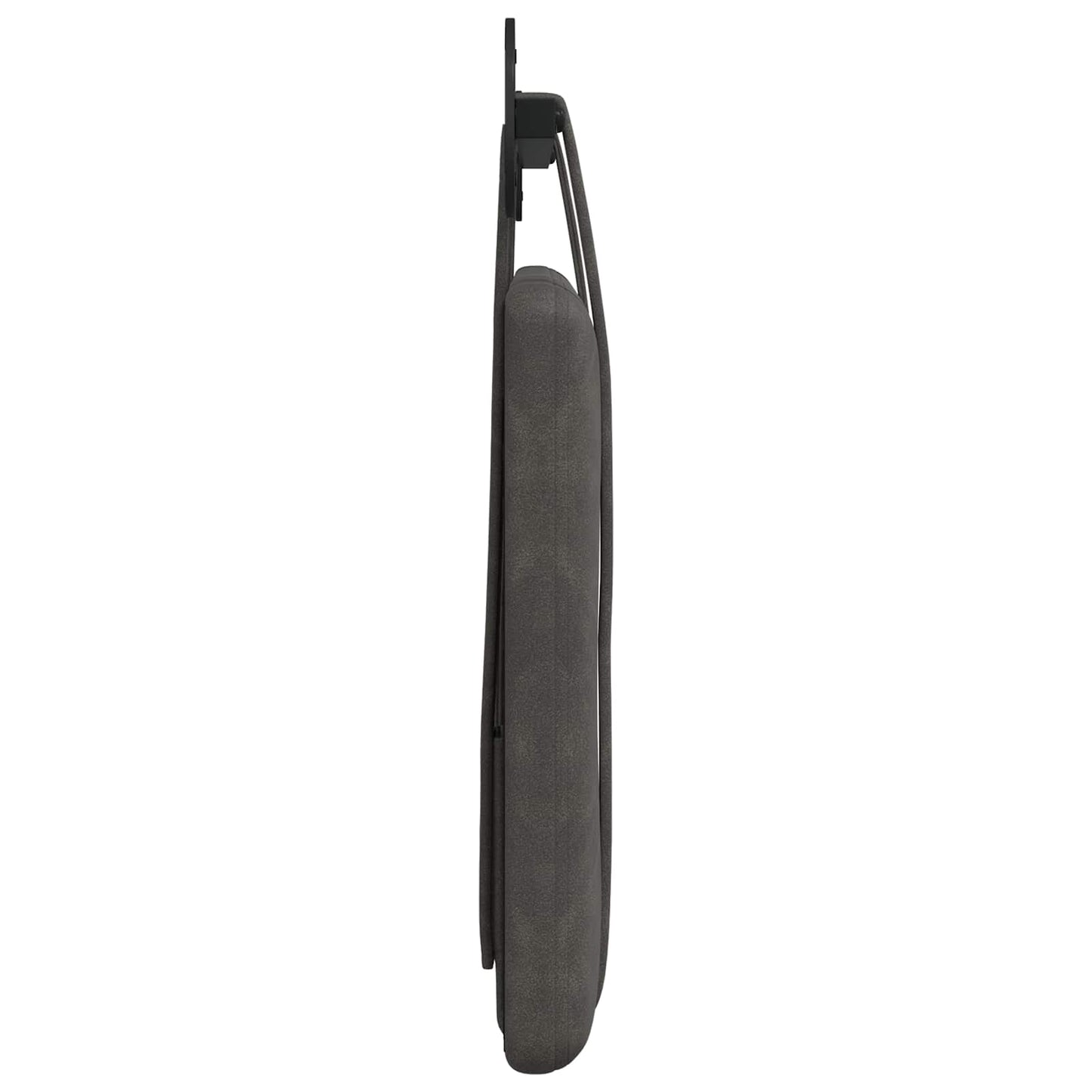 Hangend Hoofdeinde Wandgemonteerd Zwart 100 cm Antiek PU