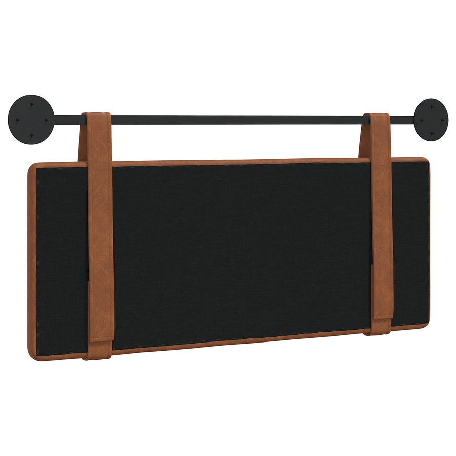 Hangend Hoofdeinde Wandgemonteerd Bruin 100 cm Antiek PU