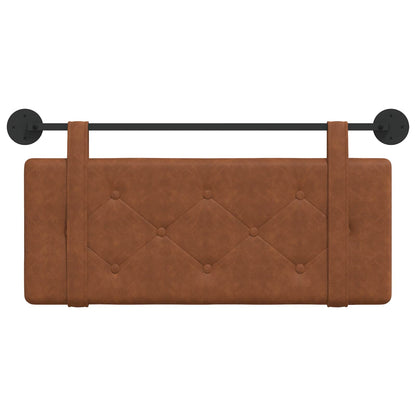 Hangend Hoofdeinde Wandgemonteerd Bruin 100 cm Antiek PU