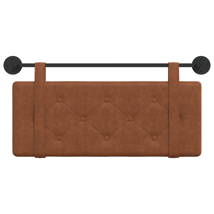 Hangend Hoofdeinde Wandgemonteerd Bruin 100 cm Antiek PU