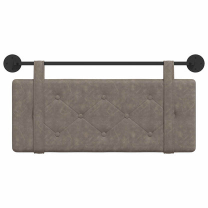 Hangend Hoofdeinde Wandgemonteerd Grijs 100 cm Antiek PU