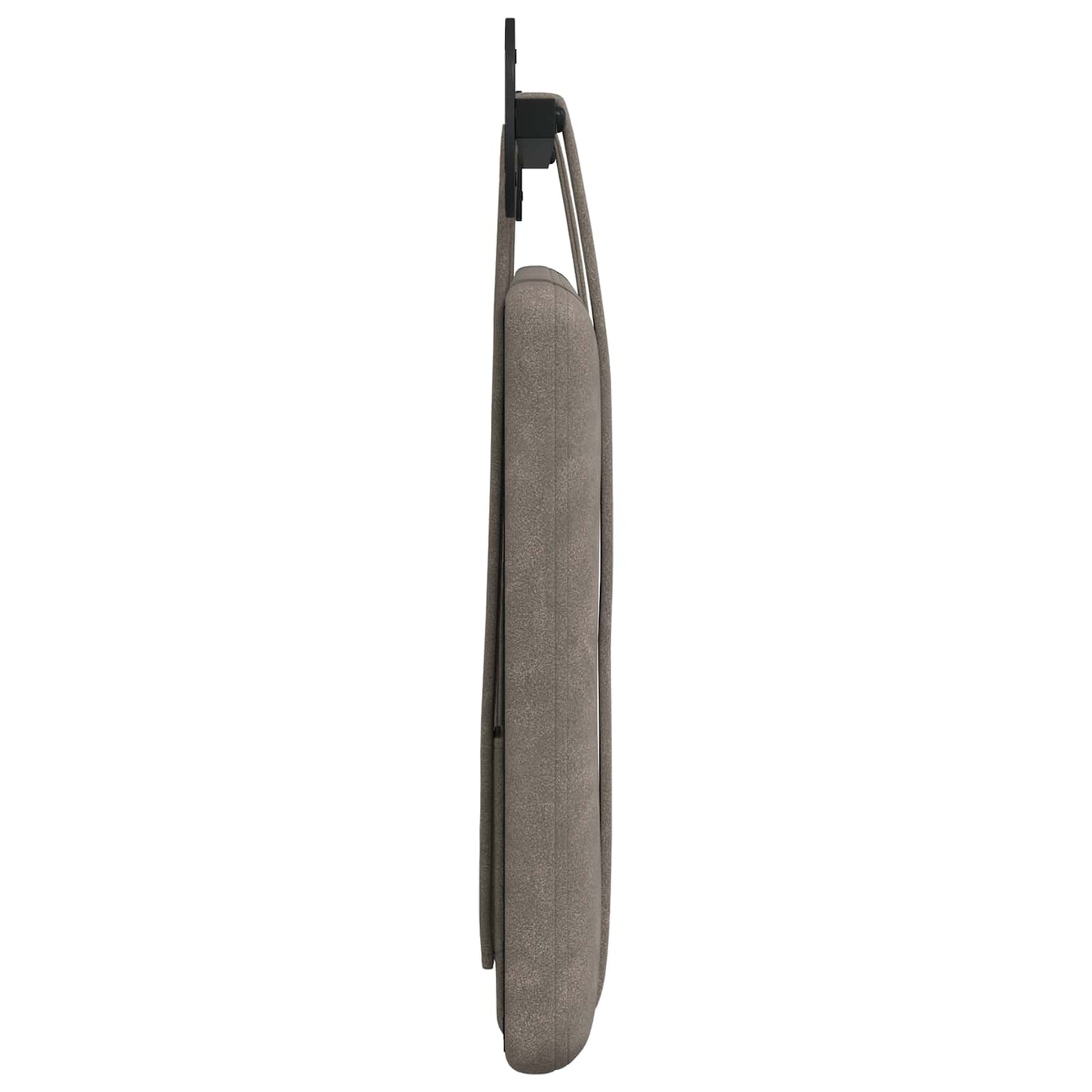 Hangend Hoofdeinde Wandgemonteerd Grijs 100 cm Antiek PU