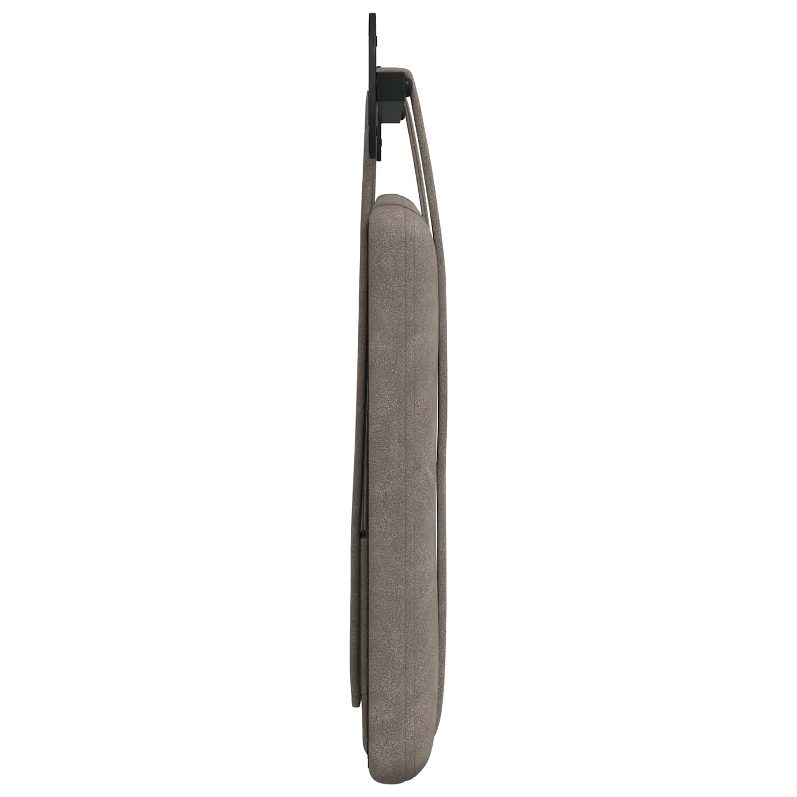 Hangend Hoofdeinde Wandgemonteerd Grijs 100 cm Antiek PU
