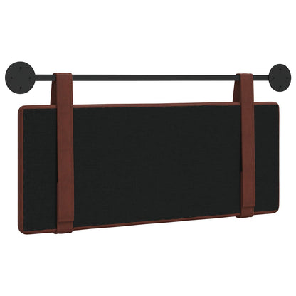 Hangend Hoofdeinde Glanzend Bruin 100 cm Antiek PU