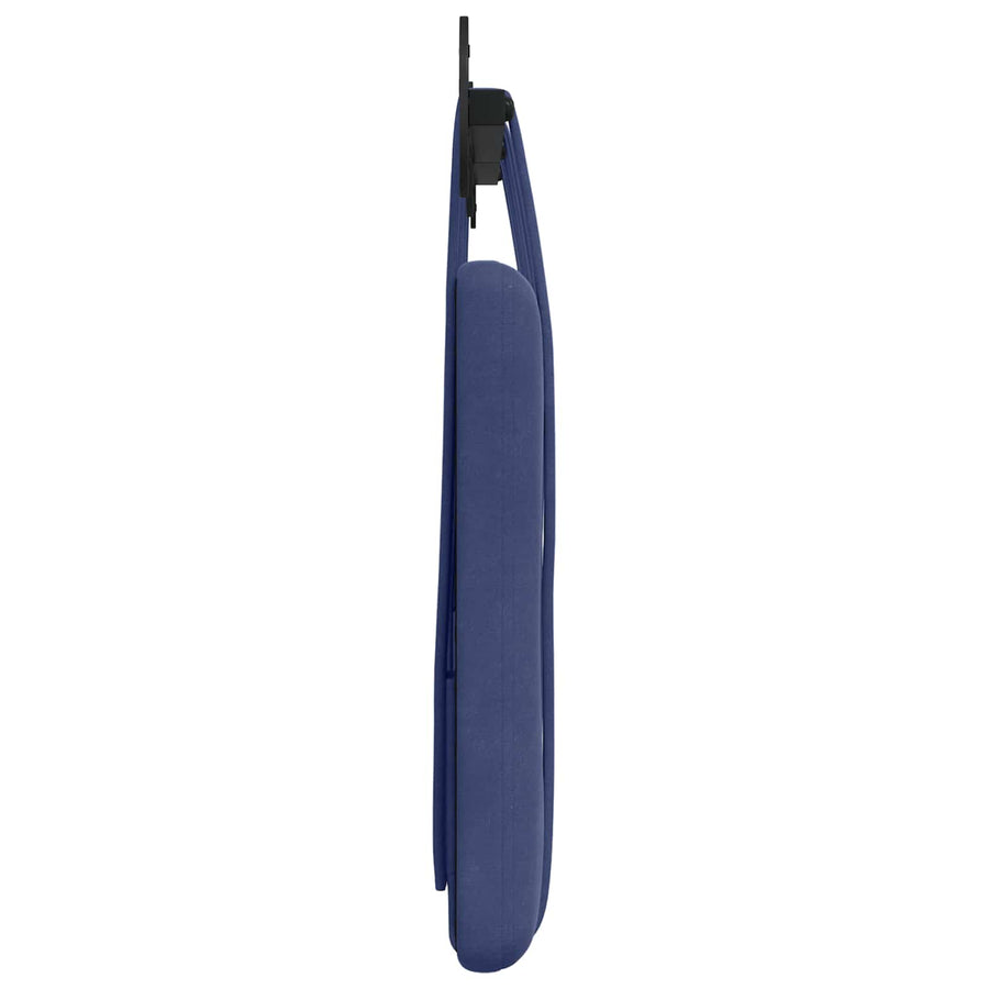 Hangend Hoofdeinde Politieblauw 130 x 55 x 5 cm Fluweel