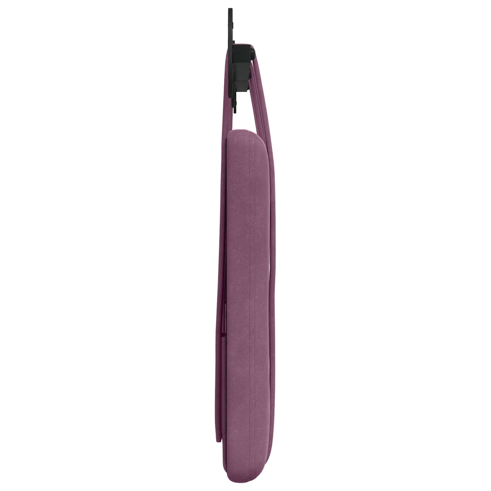 Hangend Hoofdeinde Wandgemonteerd Paars 130 x 55 x 5 cm Fluweel