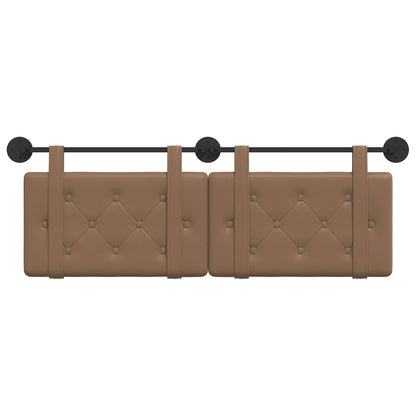 Hangend Hoofdeinde Cappuccino 130 x 55 x 5 cm Nep Leer