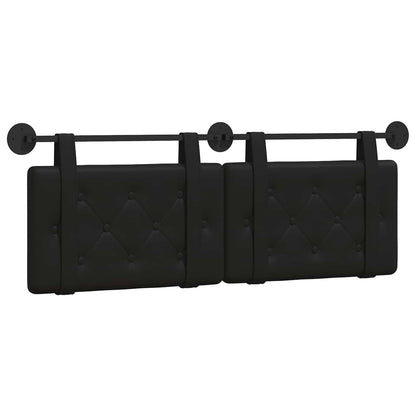 Hangend Hoofdeinde Zwart 130 x 55 x 5 cm Nep Leer