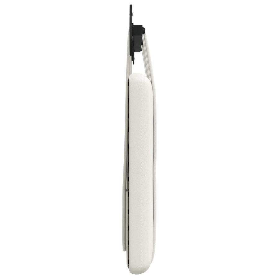 Hangend Hoofdeinde Wandgemonteerd Wit 130 x 55 x 5 cm Nep Leer