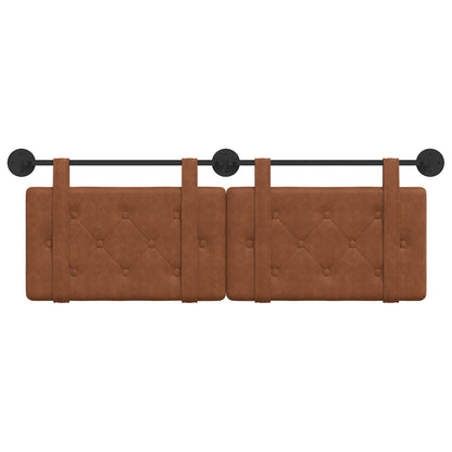 Hangend Hoofdeinde Bruin 130 x 55 x 5 cm Antiek PU