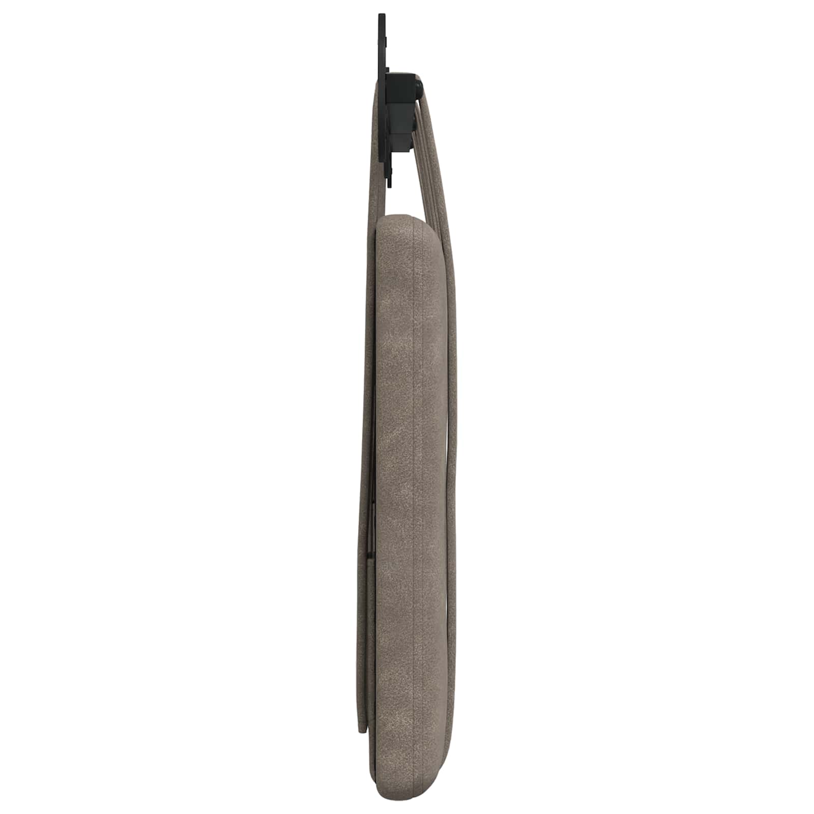 Hangend Hoofdeinde Grijs 130 x 55 x 5 cm Antiek PU