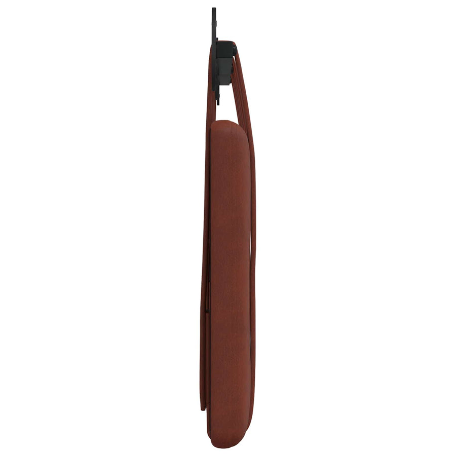 Hangend Hoofdeinde Glanzend Bruin 130 x 55 x 5 cm Antiek PU