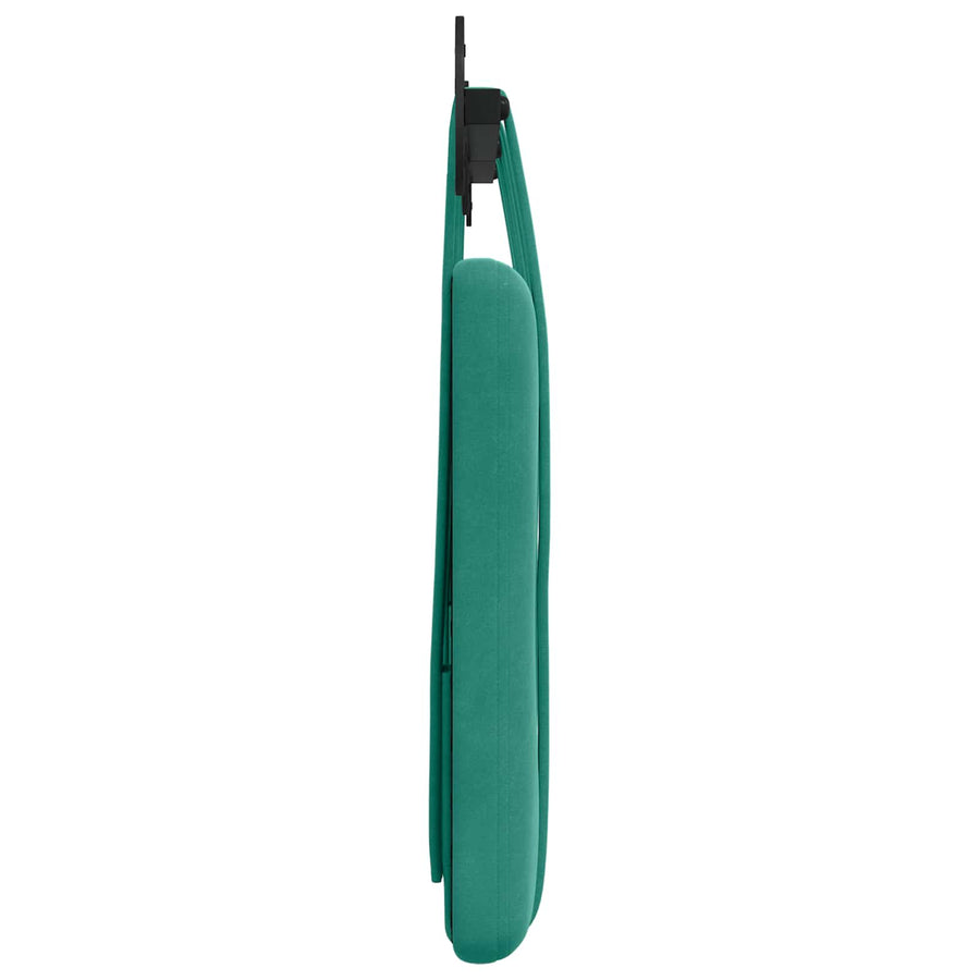 Hangend Hoofdeinde Turquoise 150 x 55 x 5 cm Fluweel