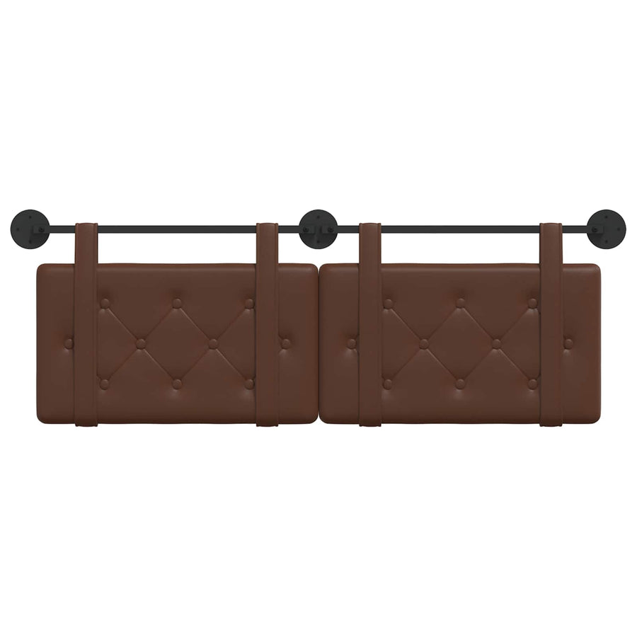 Hangend Hoofdeinde Bruin 150 x 55 x 5 cm Nep Leer