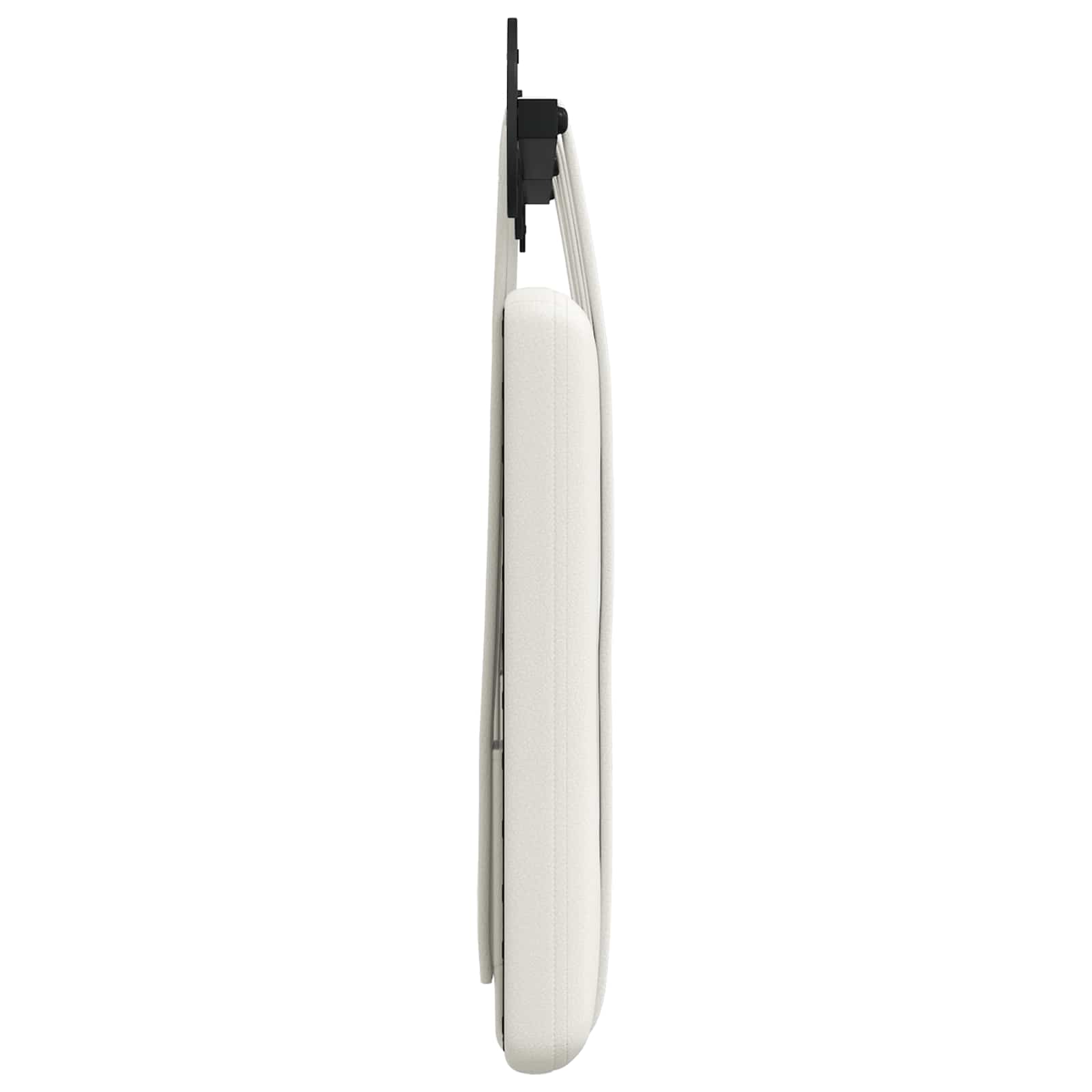 Hangend Hoofdeinde Wandgemonteerd Wit 150 x 55 x 5 cm Nep Leer