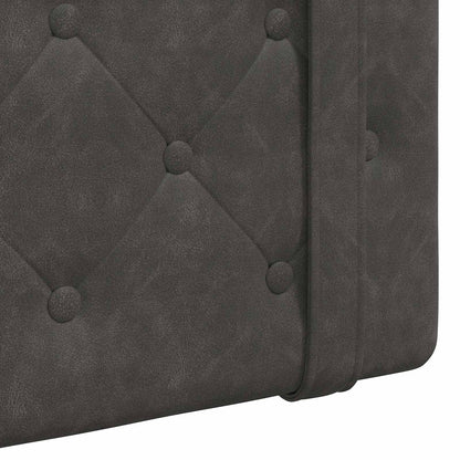 Hangend Hoofdeinde Zwart 150 x 55 x 5 cm Antiek PU