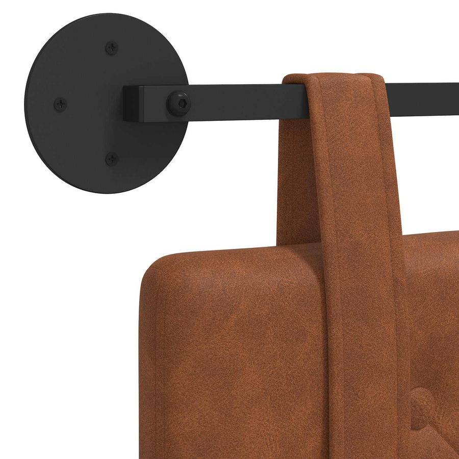 Hangend Hoofdeinde Bruin 150 x 55 x 5 cm Antiek PU