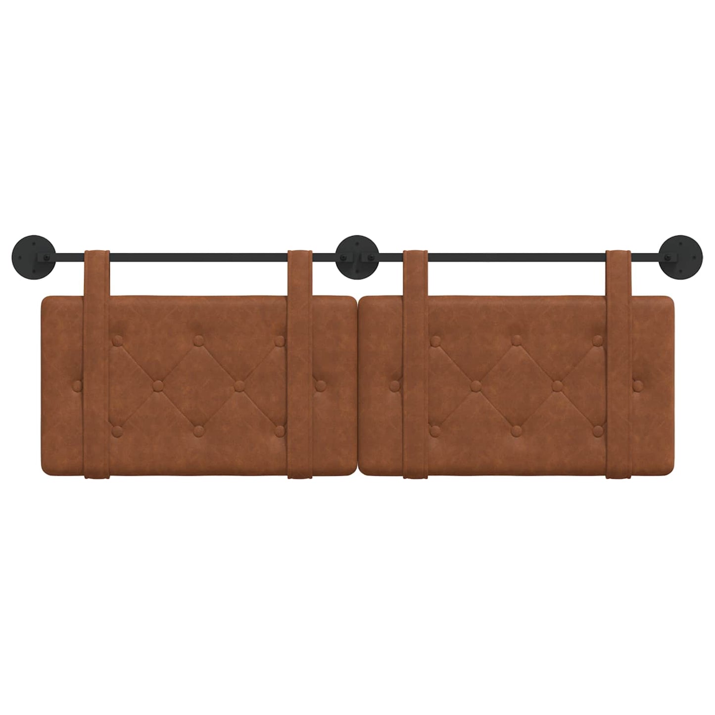 Hangend Hoofdeinde Bruin 150 x 55 x 5 cm Antiek PU