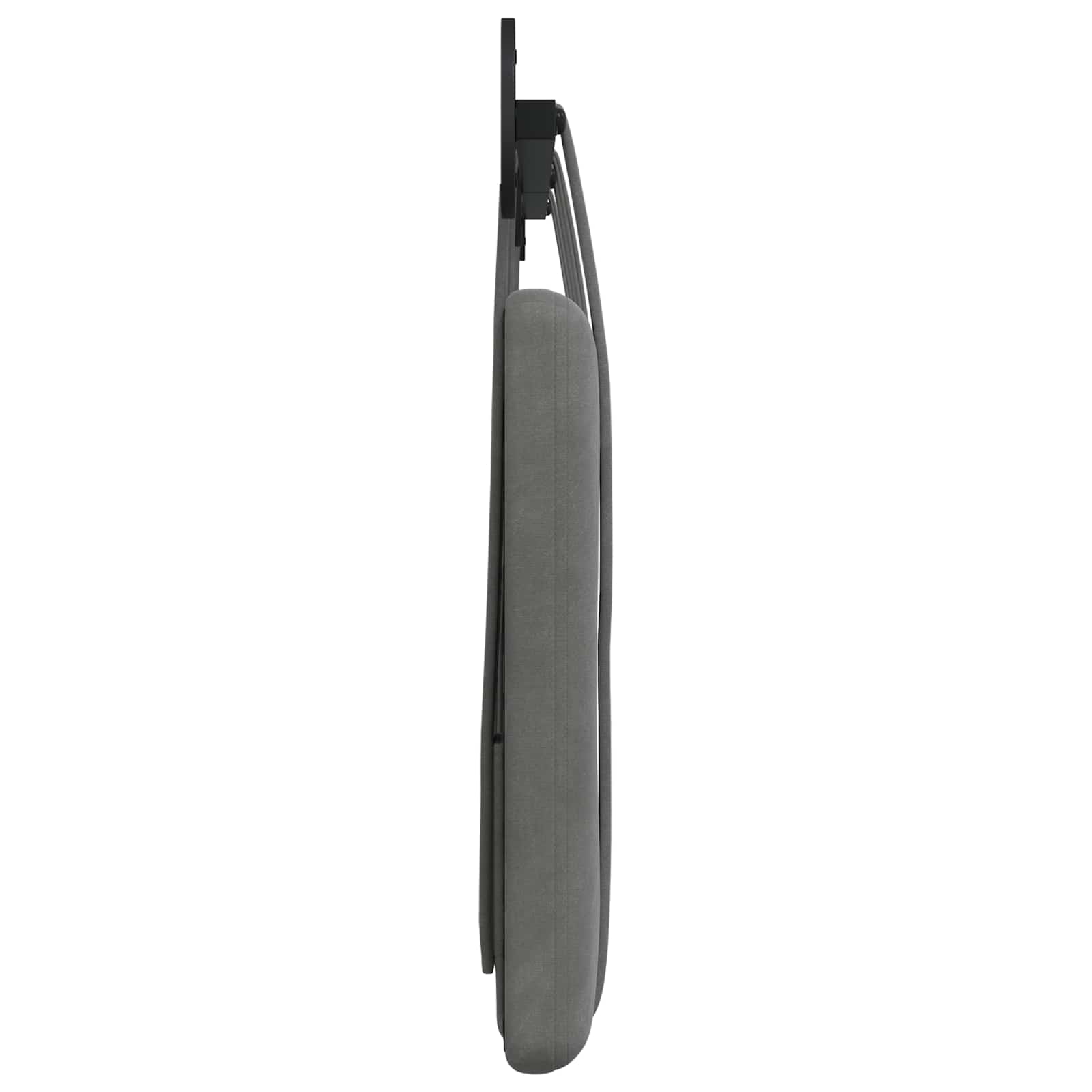 Hangend Hoofdeinde Donkergrijs 170 x 55 x 5 cm Fluweel