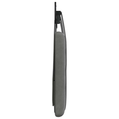 Hangend Hoofdeinde Donkergrijs 170 x 55 x 5 cm Fluweel