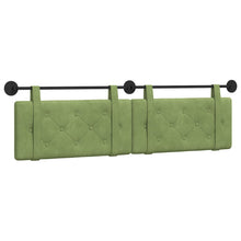 Hangend Hoofdeinde Lichtgroen 170 x 55 x 5 cm Fluweel