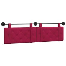 Hangend Hoofdeinde Wijnrood 170 x 55 x 5 cm Fluweel