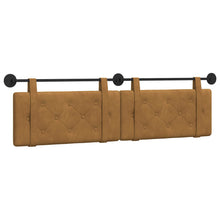 Hangend Hoofdeinde Wandgemonteerd Bruin 170 x 55 x 5 cm Fluweel