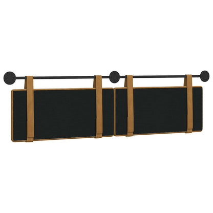 Hangend Hoofdeinde Wandgemonteerd Bruin 170 x 55 x 5 cm Fluweel