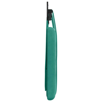 Hangend Hoofdeinde Turquoise 170 x 55 x 5 cm Fluweel