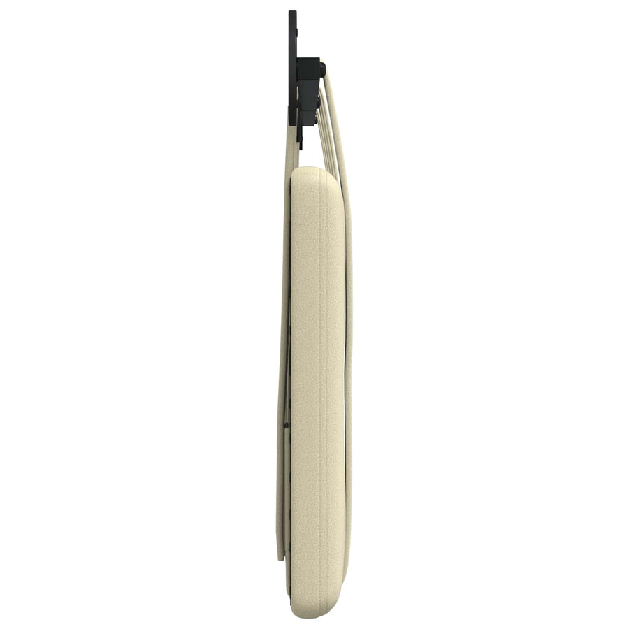 Hangend Hoofdeinde Crème 170 x 55 x 5 cm Nep Leer