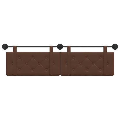 Hangend Hoofdeinde Bruin 170 x 55 x 5 cm Nep Leer