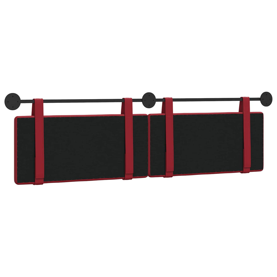 Hangend Hoofdeinde Wijnrood 170 x 55 x 5 cm Nep Leer