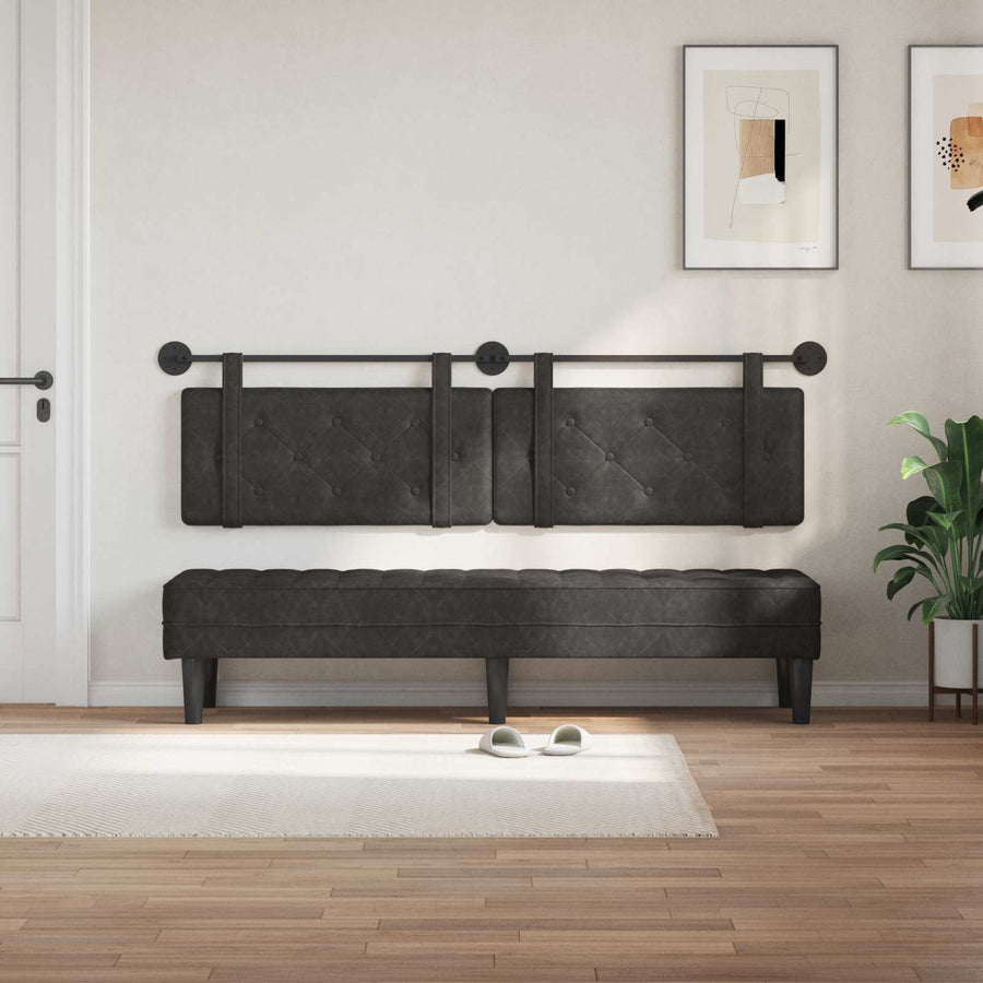 Hangend hoofdbord Antiek PU