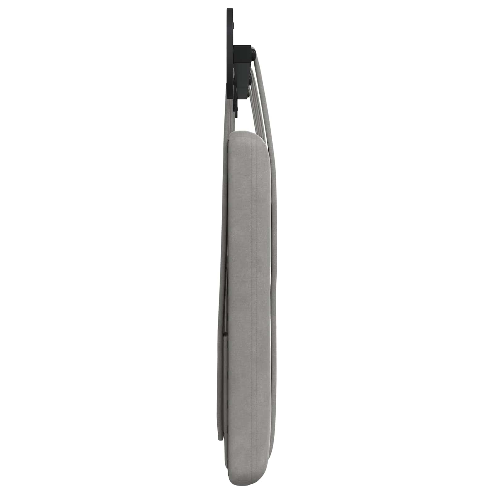 Hangend Hoofdeinde Lichtgrijs 190 x 55 x 7 cm Fluweel