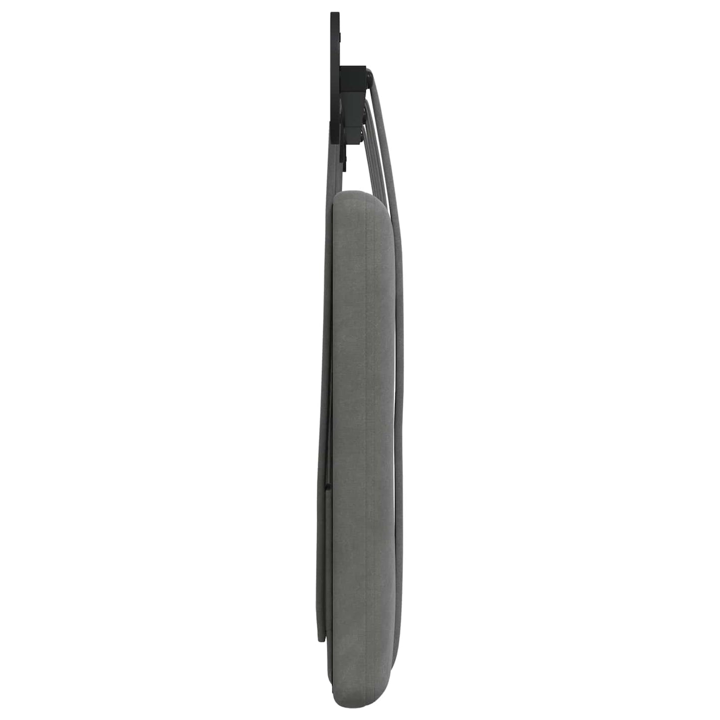 Hangend Hoofdeinde Donkergrijs 190 x 55 x 5 cm Fluweel