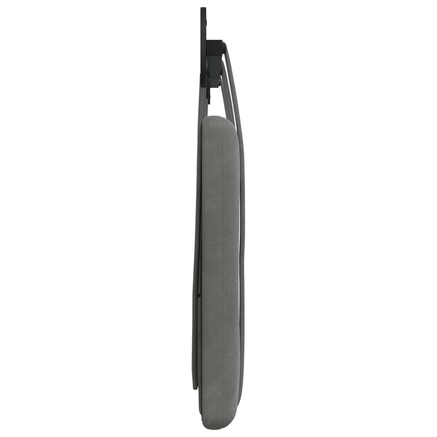 Hangend Hoofdeinde Donkergrijs 190 x 55 x 5 cm Fluweel