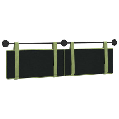 Hangend Hoofdeinde Lichtgroen 190 x 55 x 5 cm Fluweel