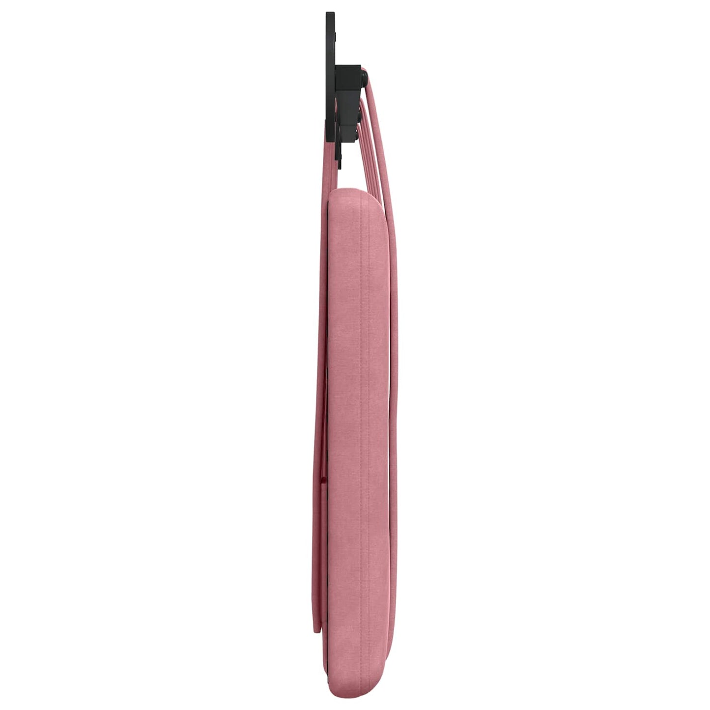 Hangend Hoofdeinde Wandgemonteerd Roze 190 x 55 x 5 cm Fluweel