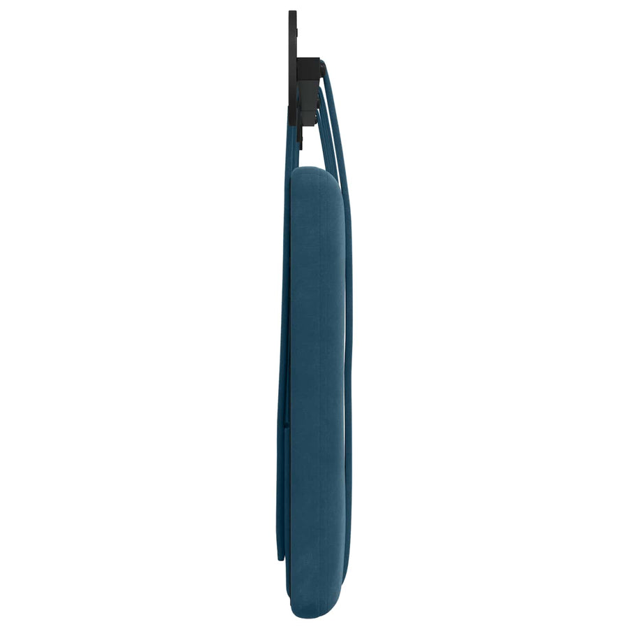 Hangend Hoofdeinde Wandgemonteerd Blauw 190 x 55 x 5 cm Fluweel