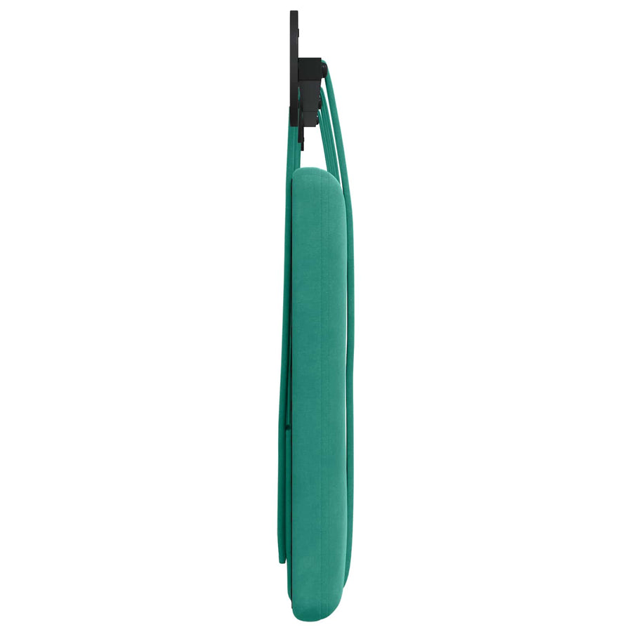 Hangend Hoofdeinde Turquoise 190 x 55 x 5 cm Fluweel