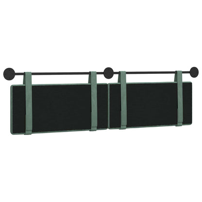 Hangend Hoofdeinde Zeegroen 190 x 55 x 5 cm Fluweel