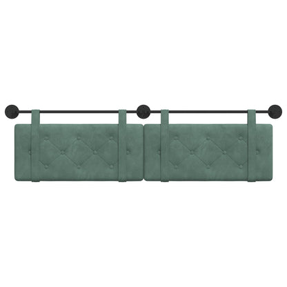 Hangend Hoofdeinde Zeegroen 190 x 55 x 5 cm Fluweel