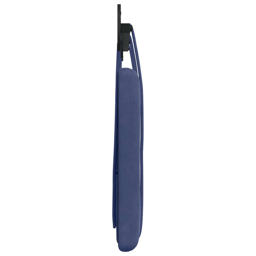 Hangend Hoofdeinde Politieblauw 190 x 55 x 5 cm Fluweel