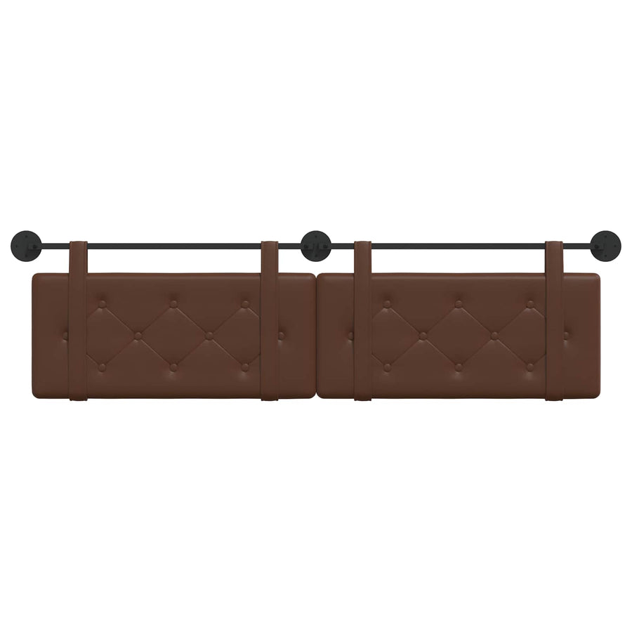 Hangend Hoofdeinde Bruin 190 x 55 x 5 cm Nep Leer